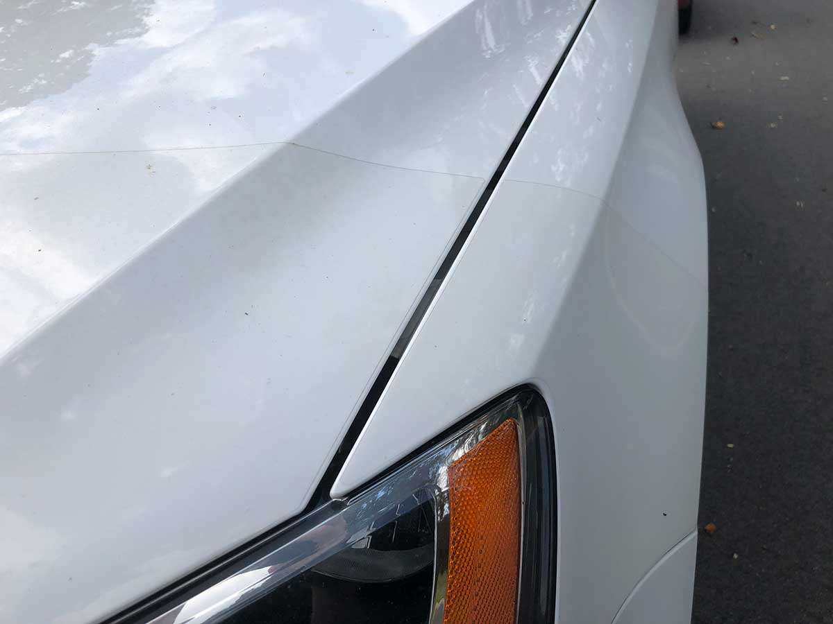 yellowing paint protection film