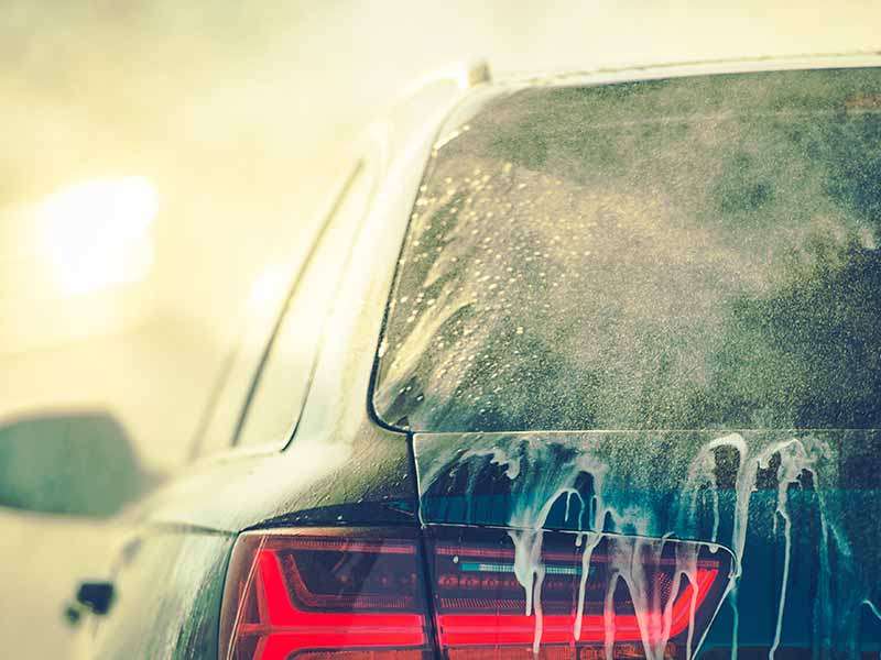 are touchless car washes bad for paint